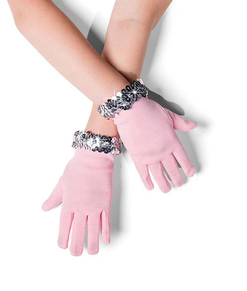 G53 Sequin Trim Gloves