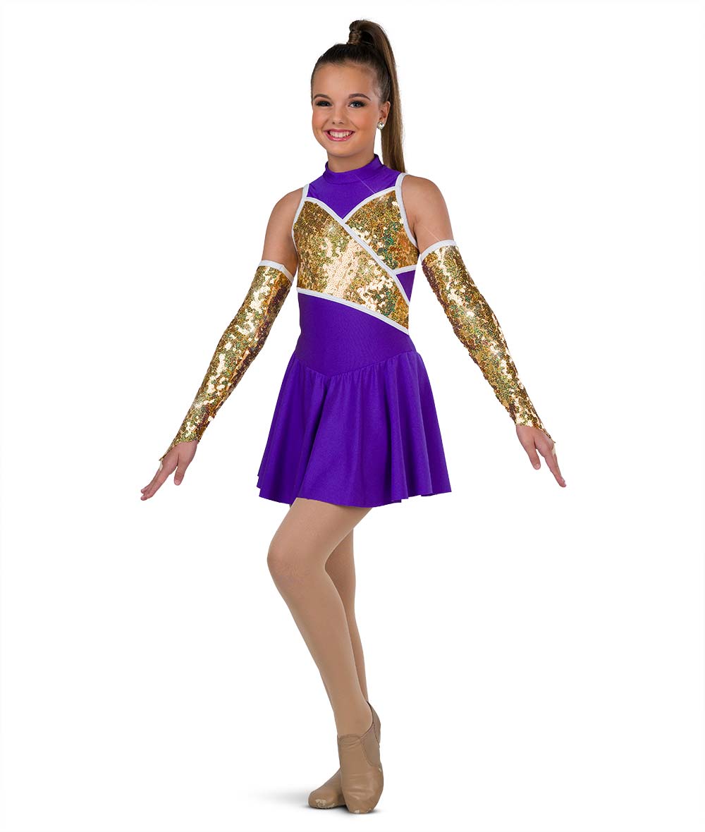 T2311 Criss Cross Twirl Dress