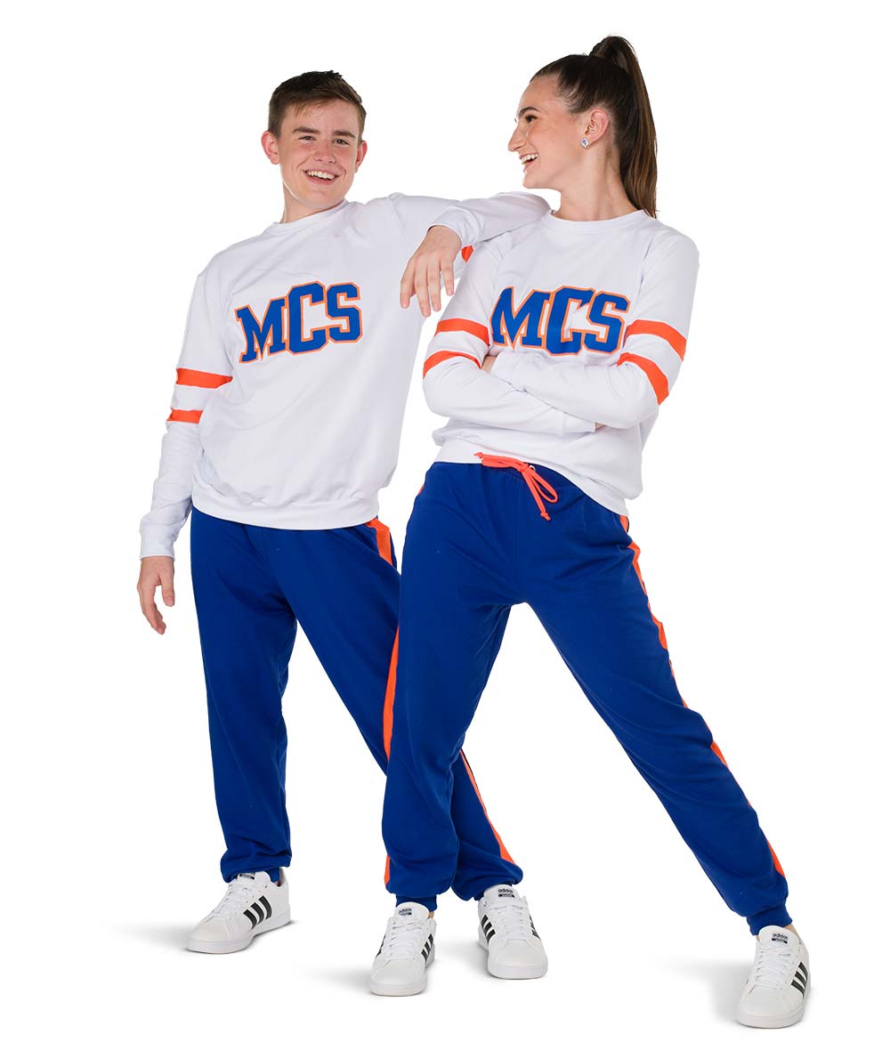 T2325 Athletic Stripe Sweatshirt