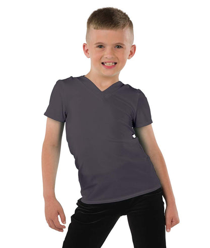 22946 Spandex V Neck Guy Top