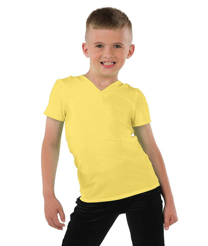 22946 Spandex V Neck Guy Top