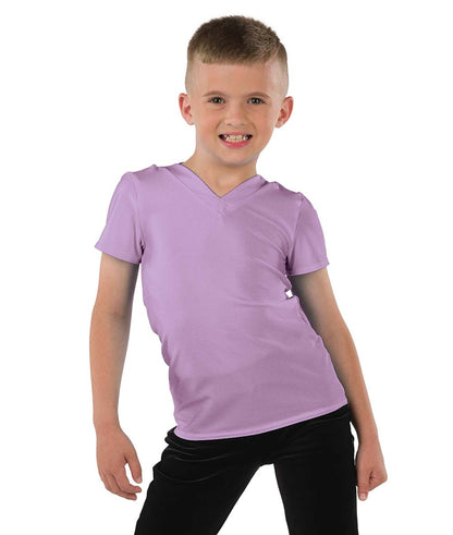 22946 Spandex V Neck Guy Top