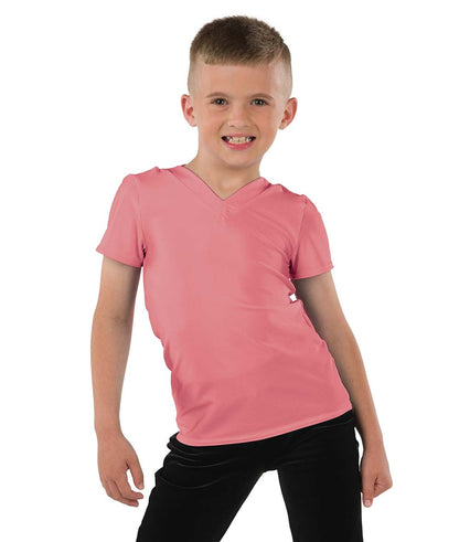 22946 Spandex V Neck Guy Top
