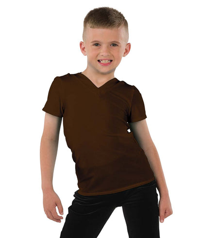 22946 Spandex V Neck Guy Top
