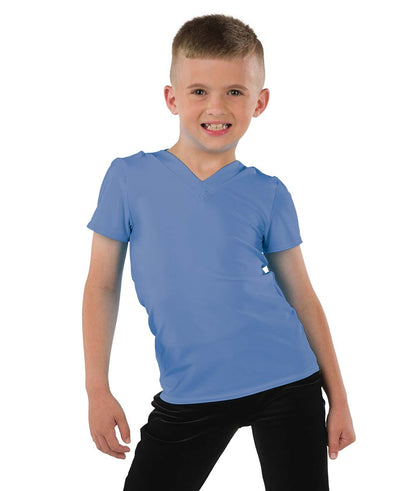 22946 Spandex V Neck Guy Top