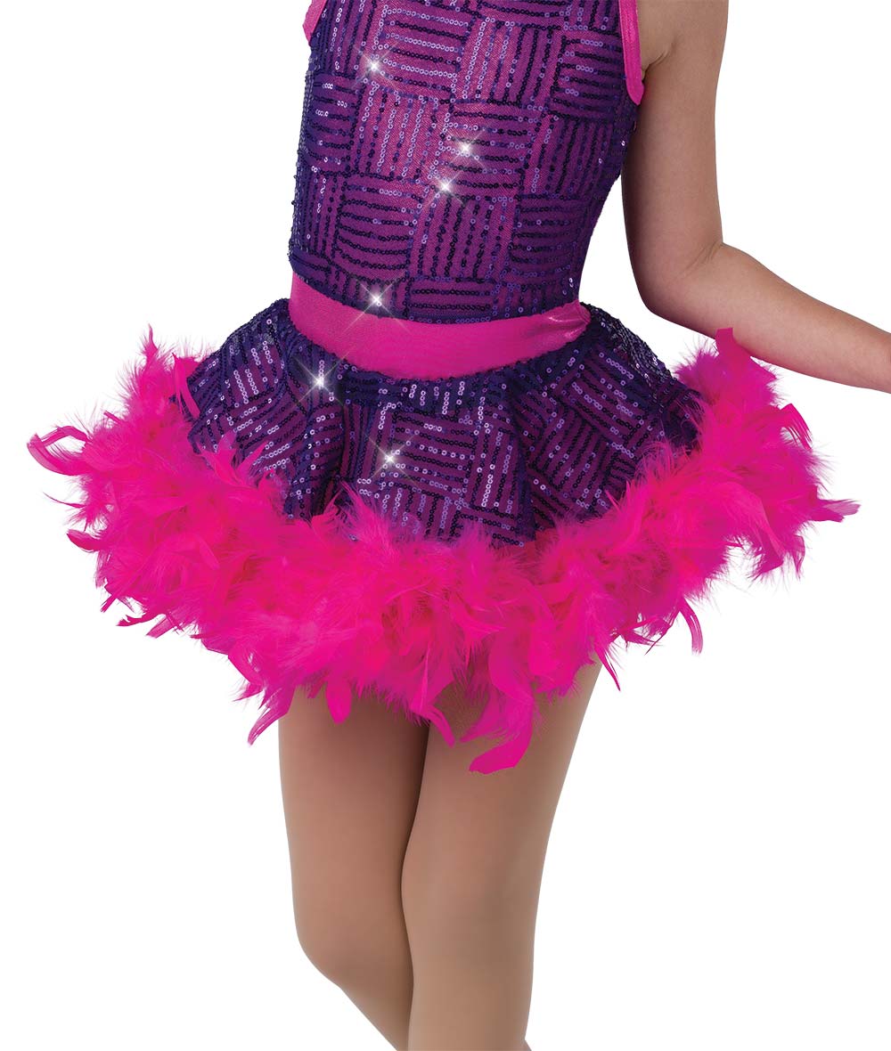24217Sk Show Me How Boa Skirt