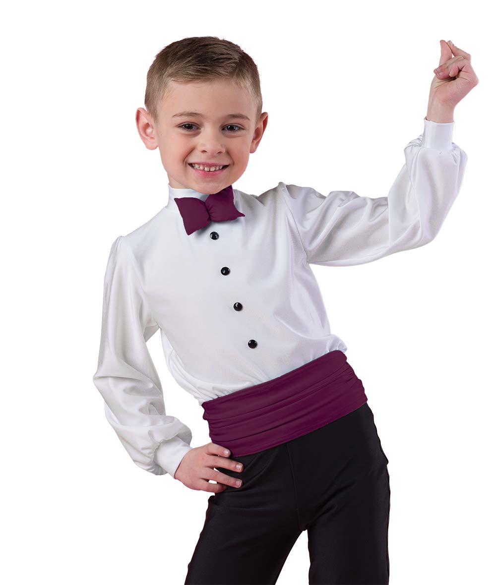 24311 Spandex Tux Boy Top
