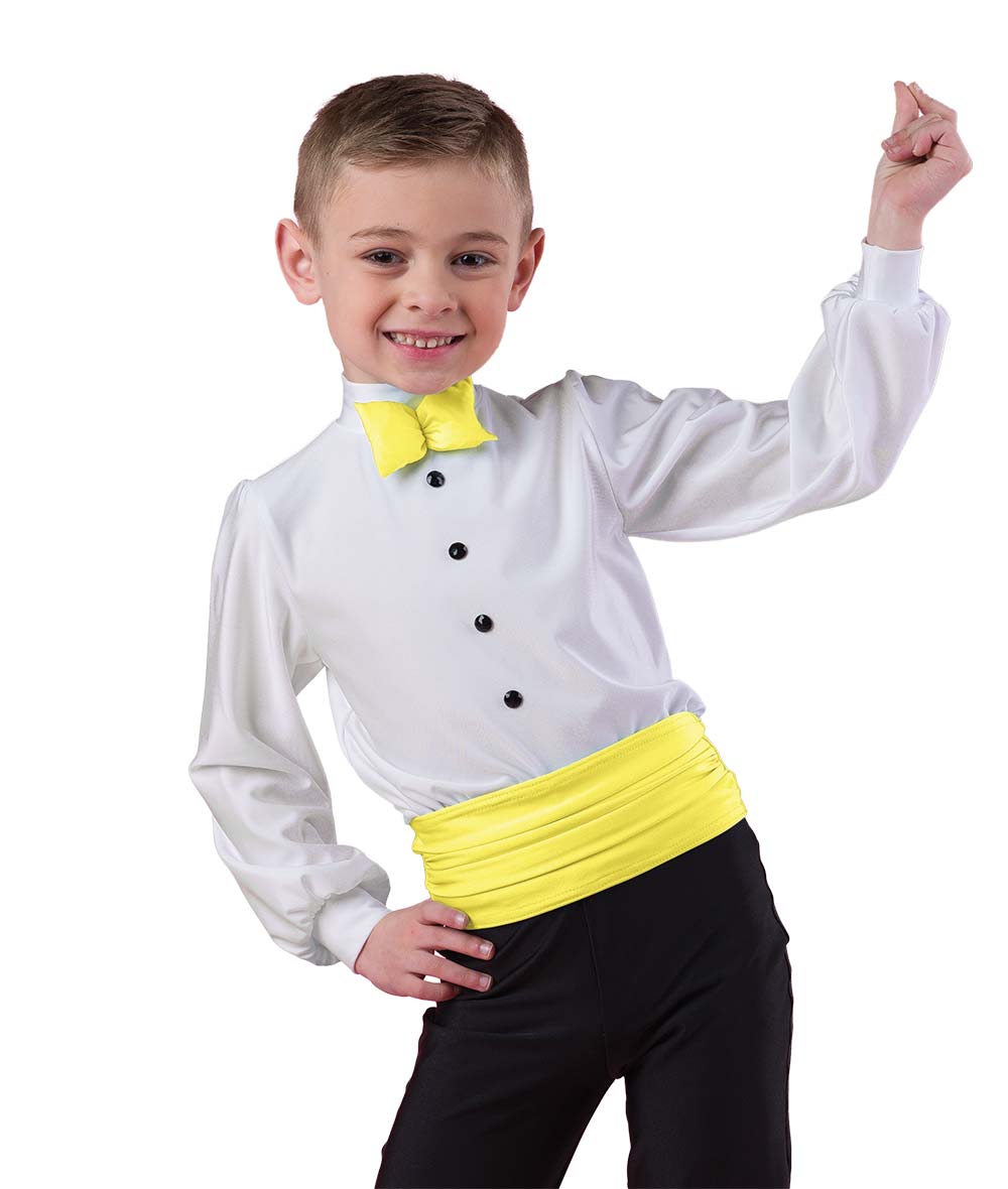 24311 Spandex Tux Boy Top