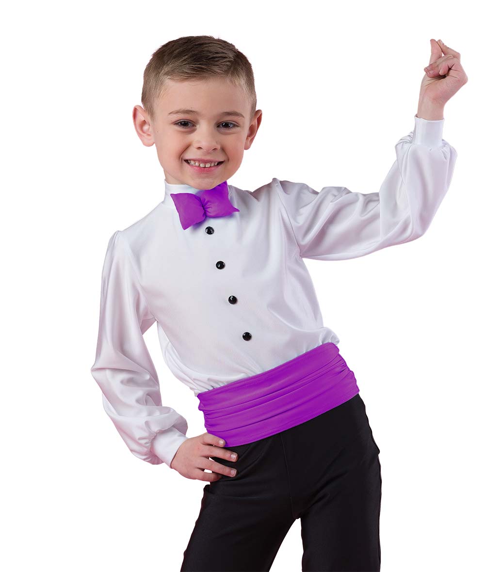 24311 Spandex Tux Boy Top