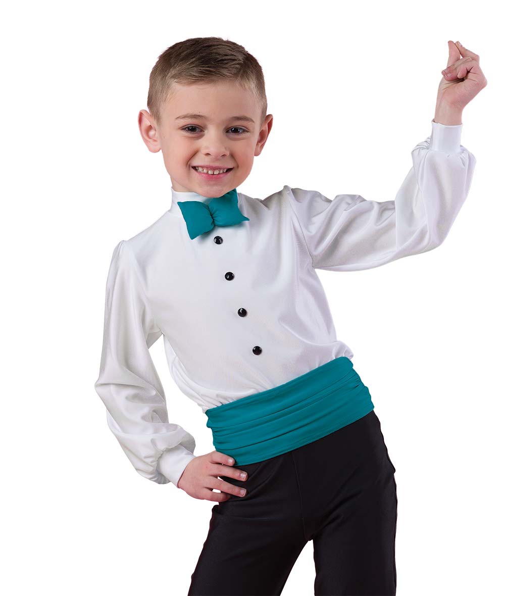 24311 Spandex Tux Boy Top