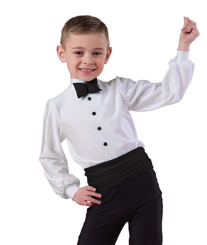 24311 Spandex Tux Boy Top