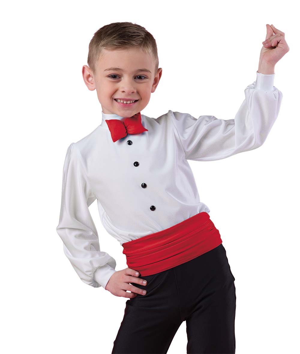 24311 Spandex Tux Boy Top
