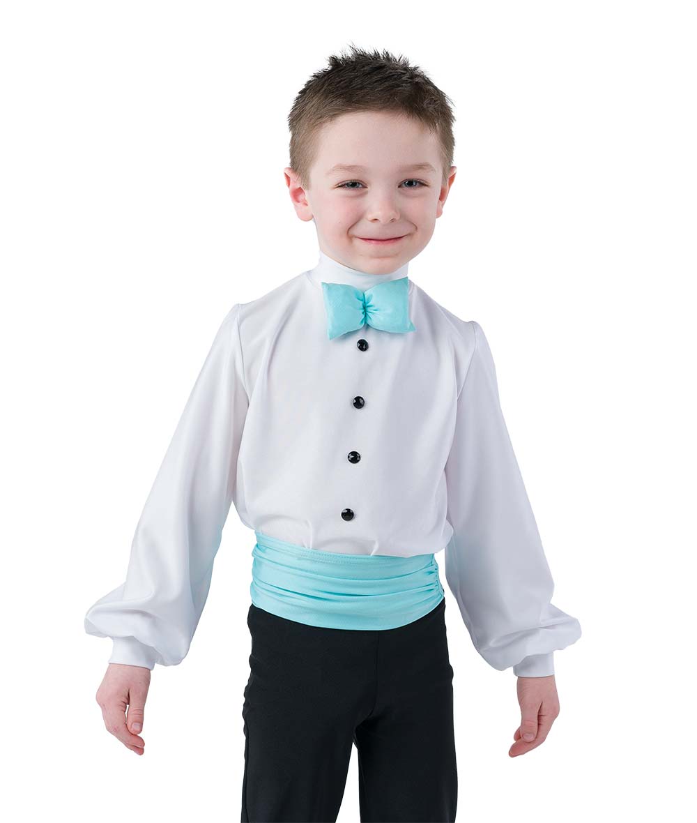 24311 Spandex Tux Boy Top