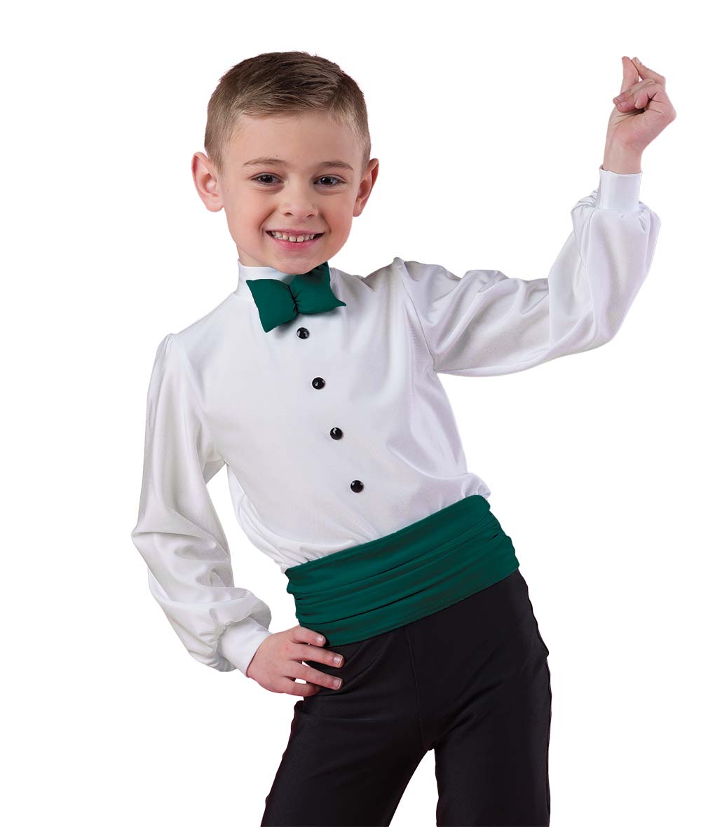 24311 Spandex Tux Boy Top