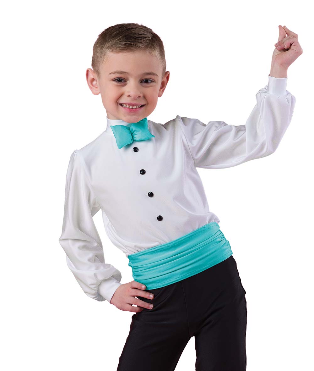 24311 Spandex Tux Boy Top
