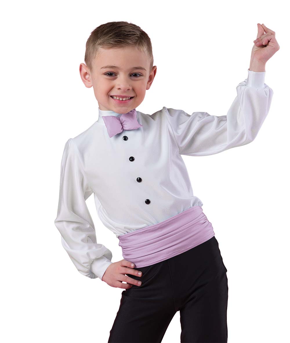 24311 Spandex Tux Boy Top