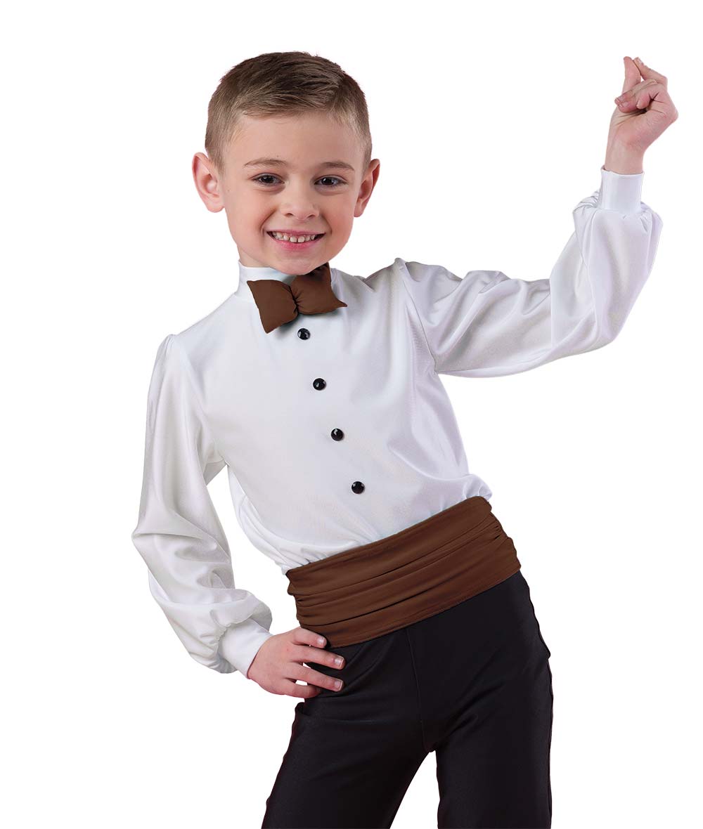 24311 Spandex Tux Boy Top