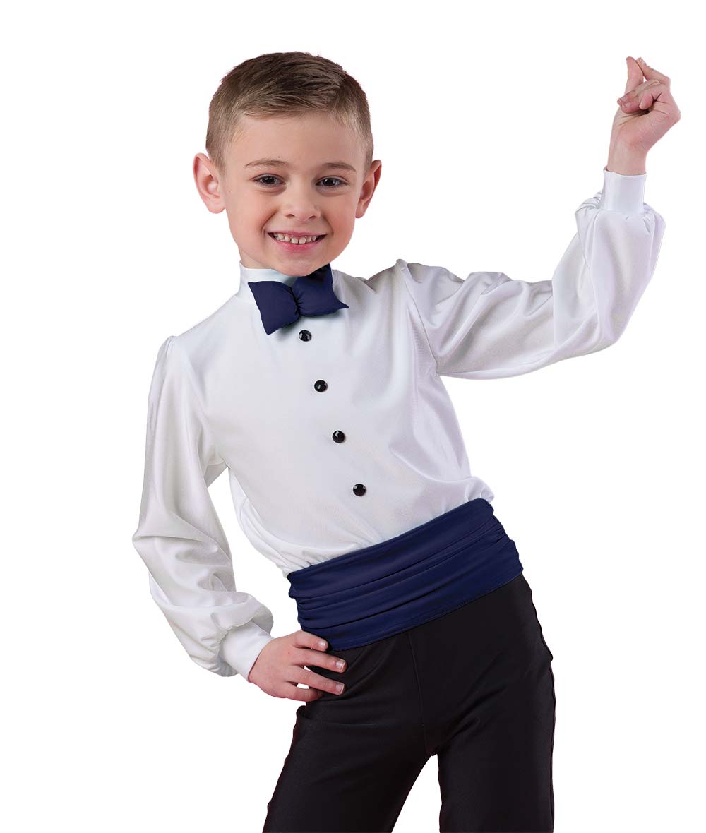 24311 Spandex Tux Boy Top