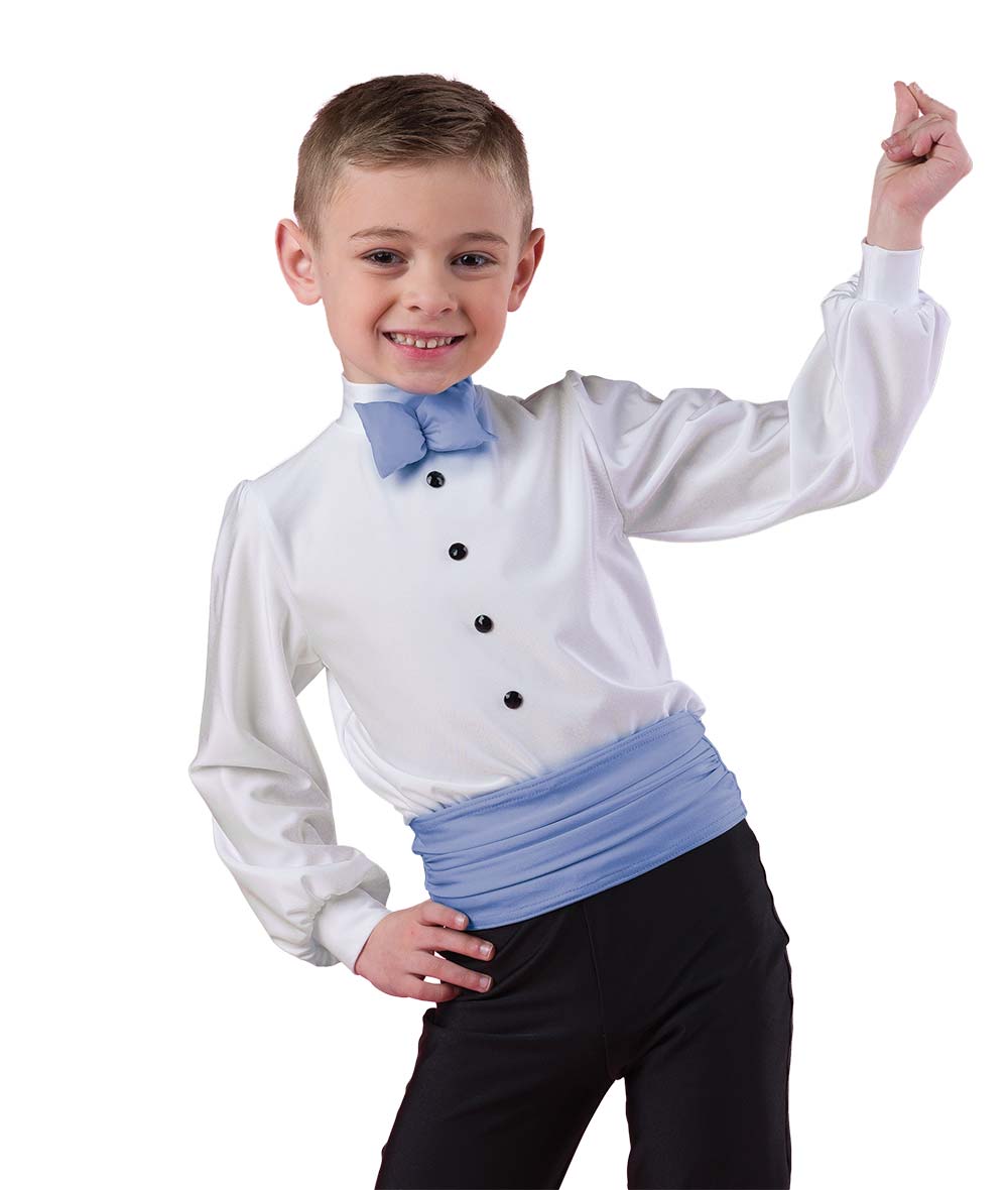 24311 Spandex Tux Boy Top