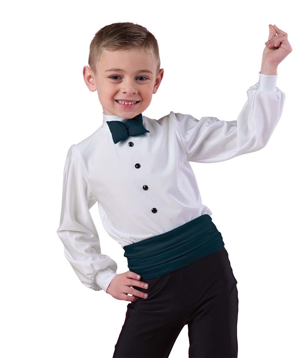 24311 Spandex Tux Boy Top