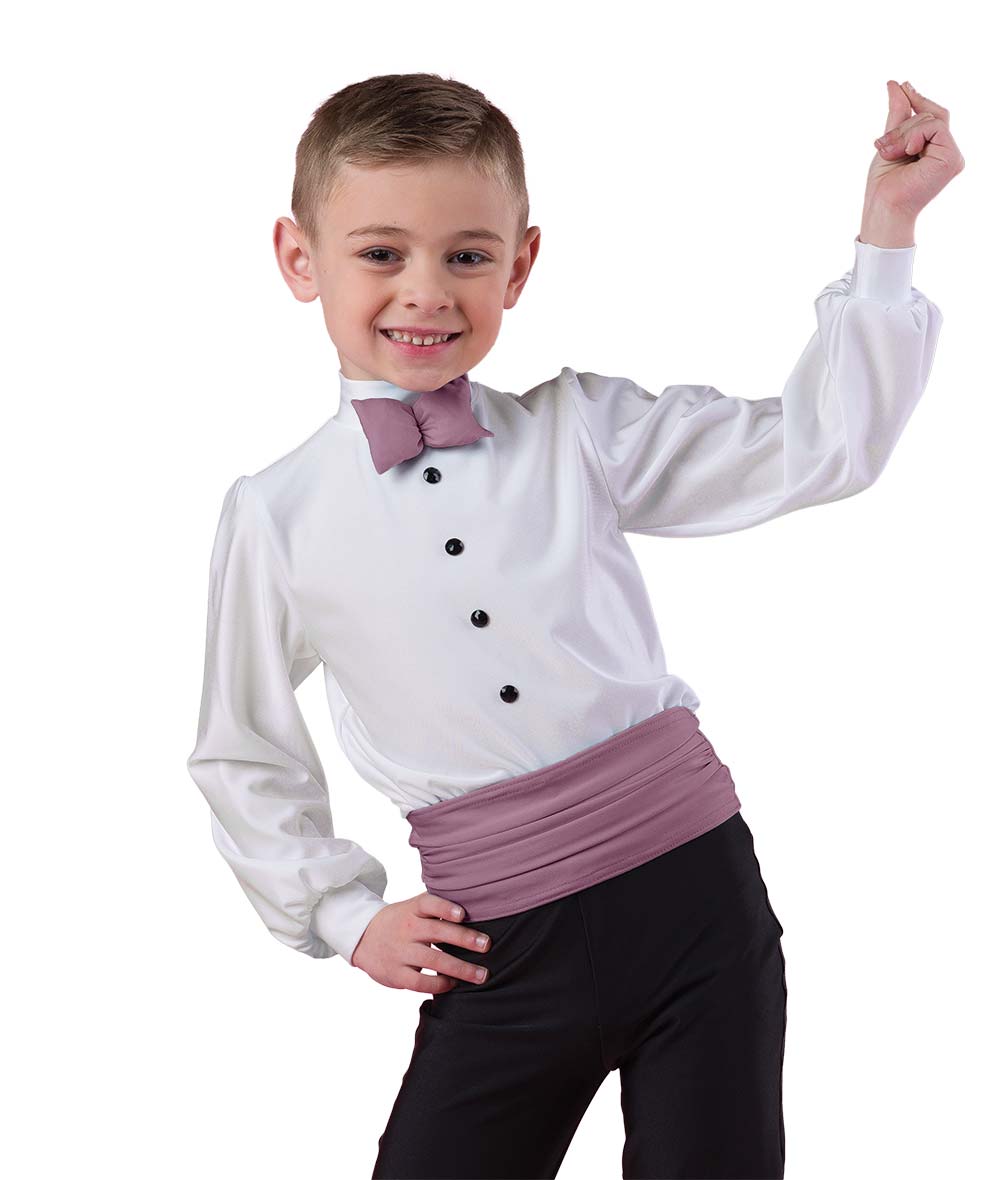 24311 Spandex Tux Boy Top