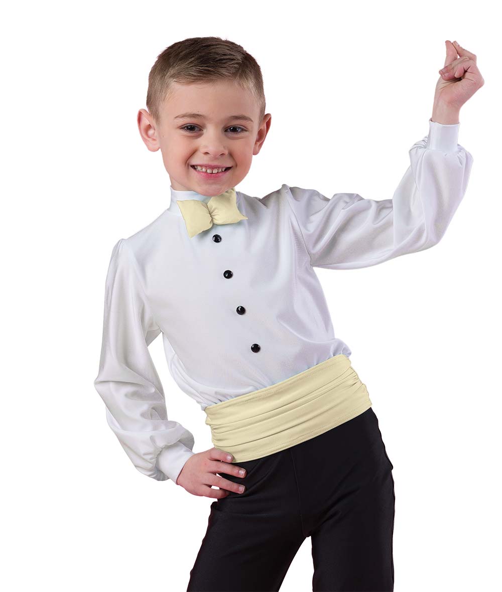 24311 Spandex Tux Boy Top