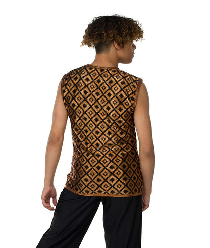 25400 Tribal Dance Guy Top