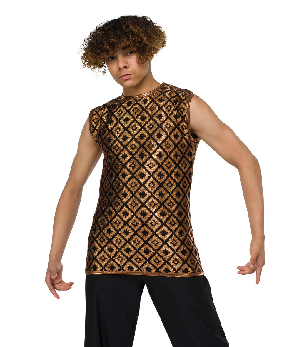 25400 Tribal Dance Guy Top