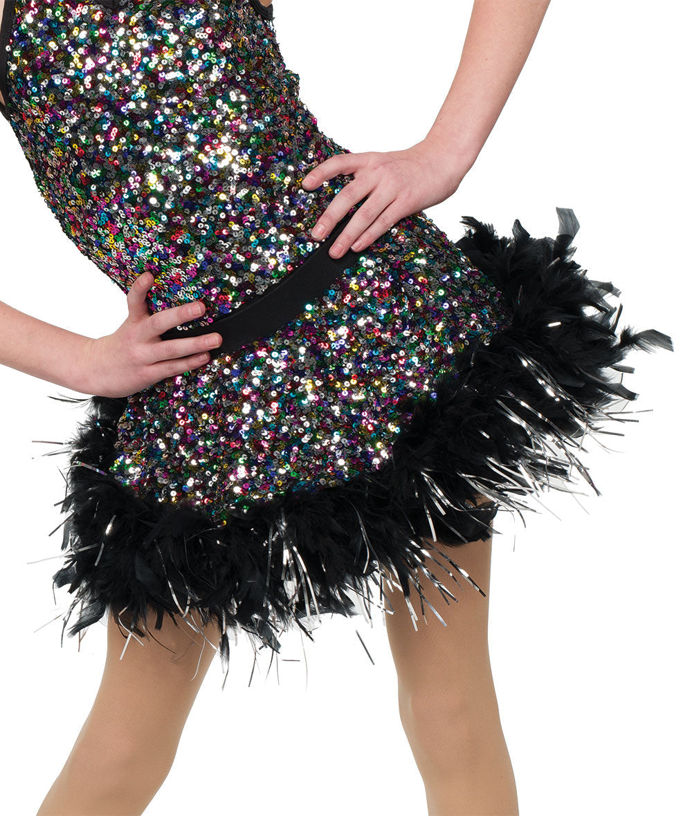 25405B Houdini Boa Skirt