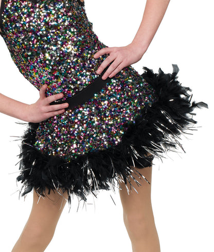 25405B Houdini Boa Skirt