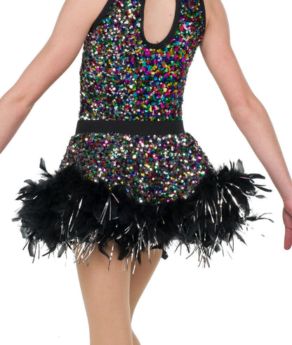 25405B Houdini Boa Skirt