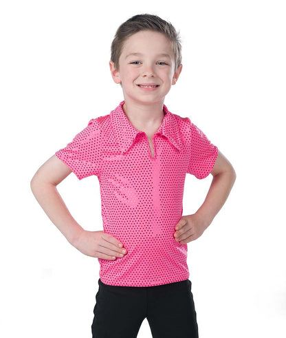 25408 Sequin Dot Guy Shirt