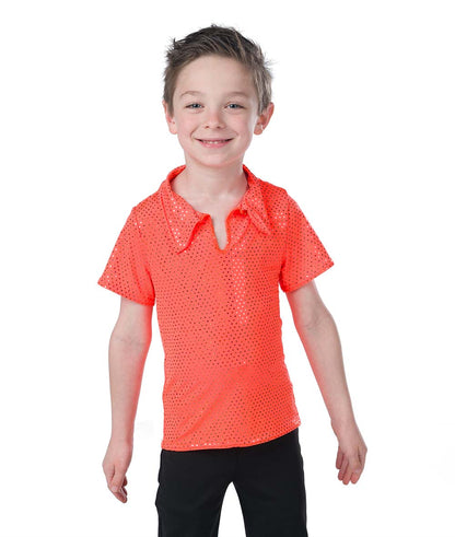 25408 Sequin Dot Guy Shirt