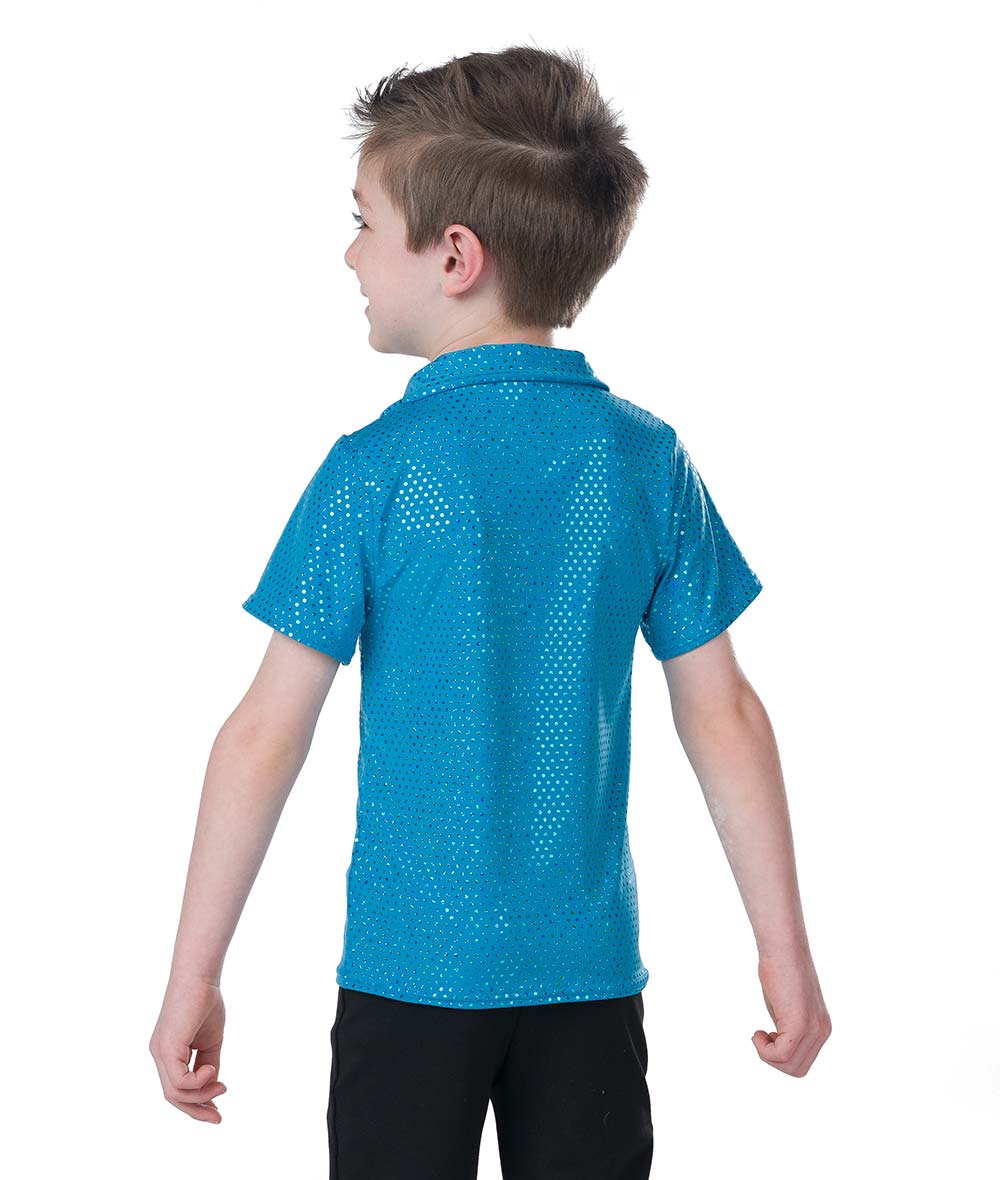 25408 Sequin Dot Guy Shirt