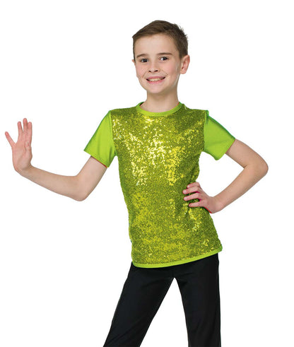 25409 Elite Sequin Guy Top