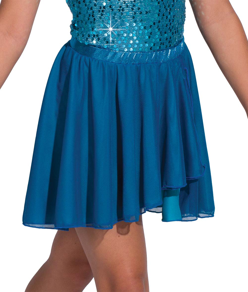 26014A Came Here Love Mesh Skirt