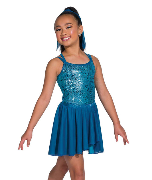 26014A Came Here Love Mesh Skirt