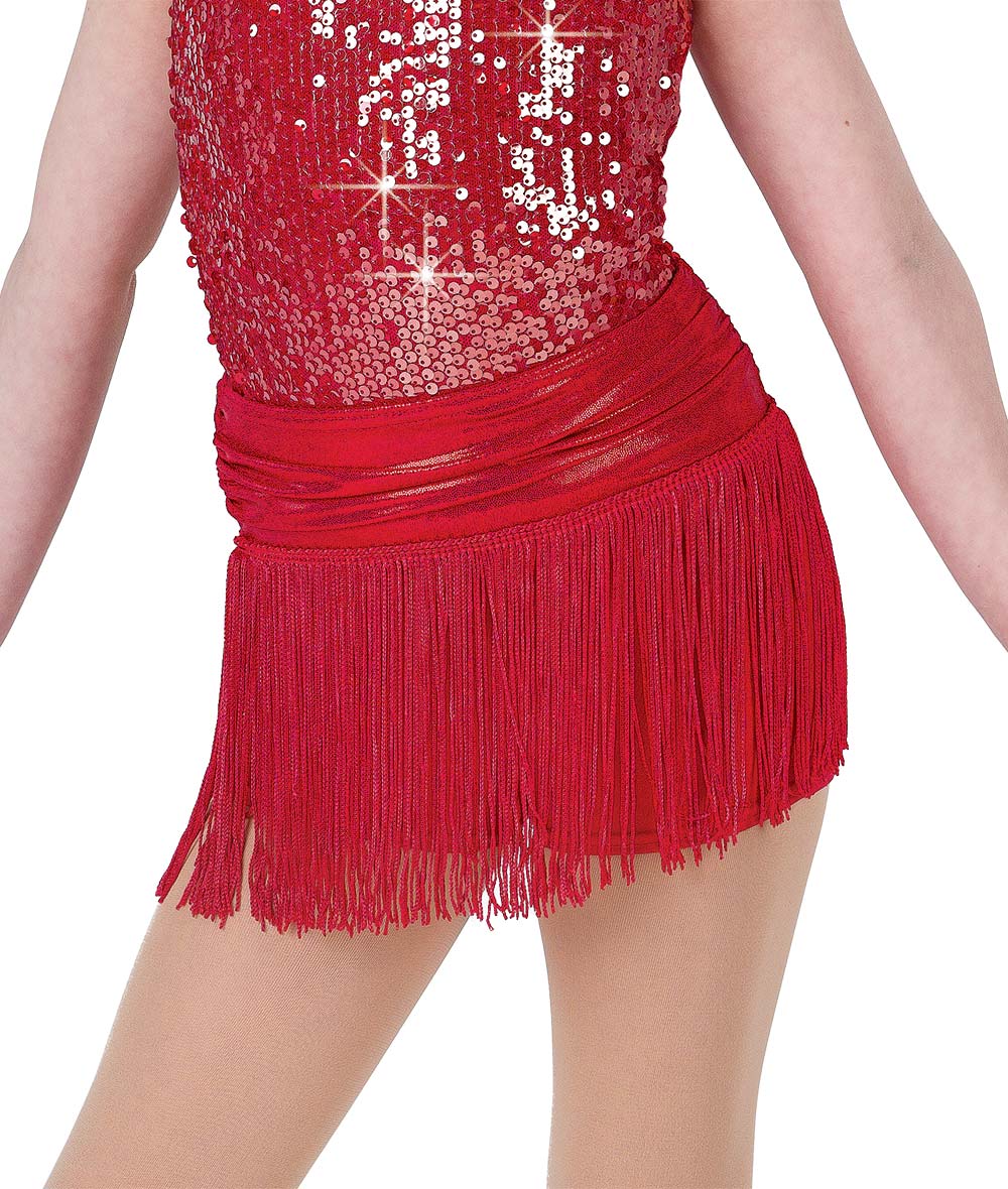 26170F Taking Over Fringe Skirt