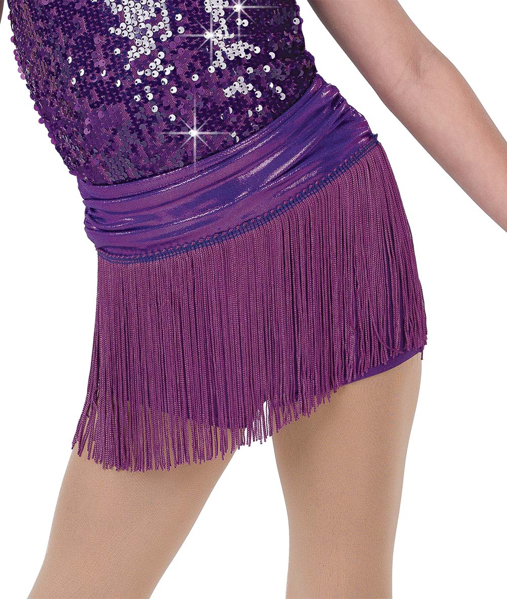 26170F Taking Over Fringe Skirt