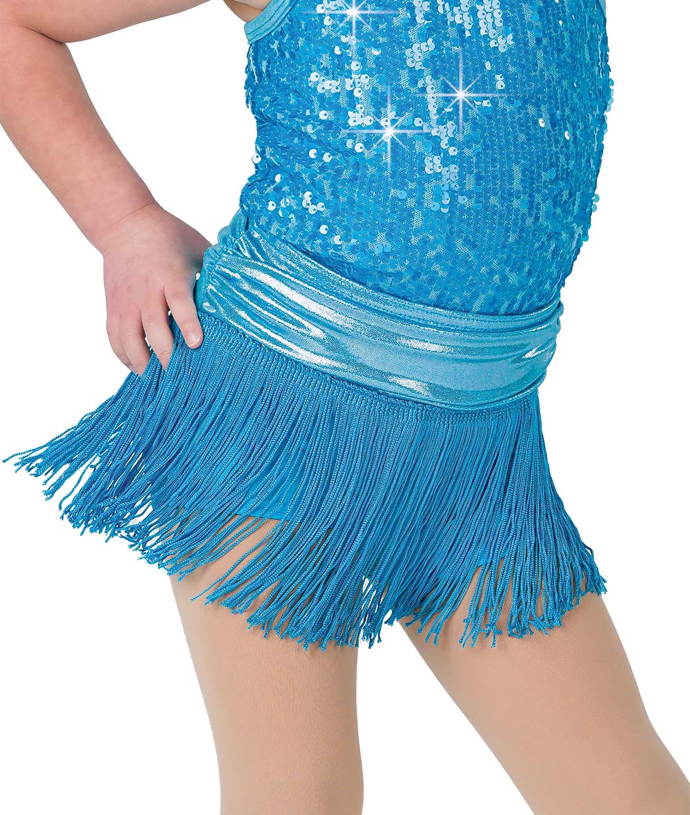 26170F Taking Over Fringe Skirt