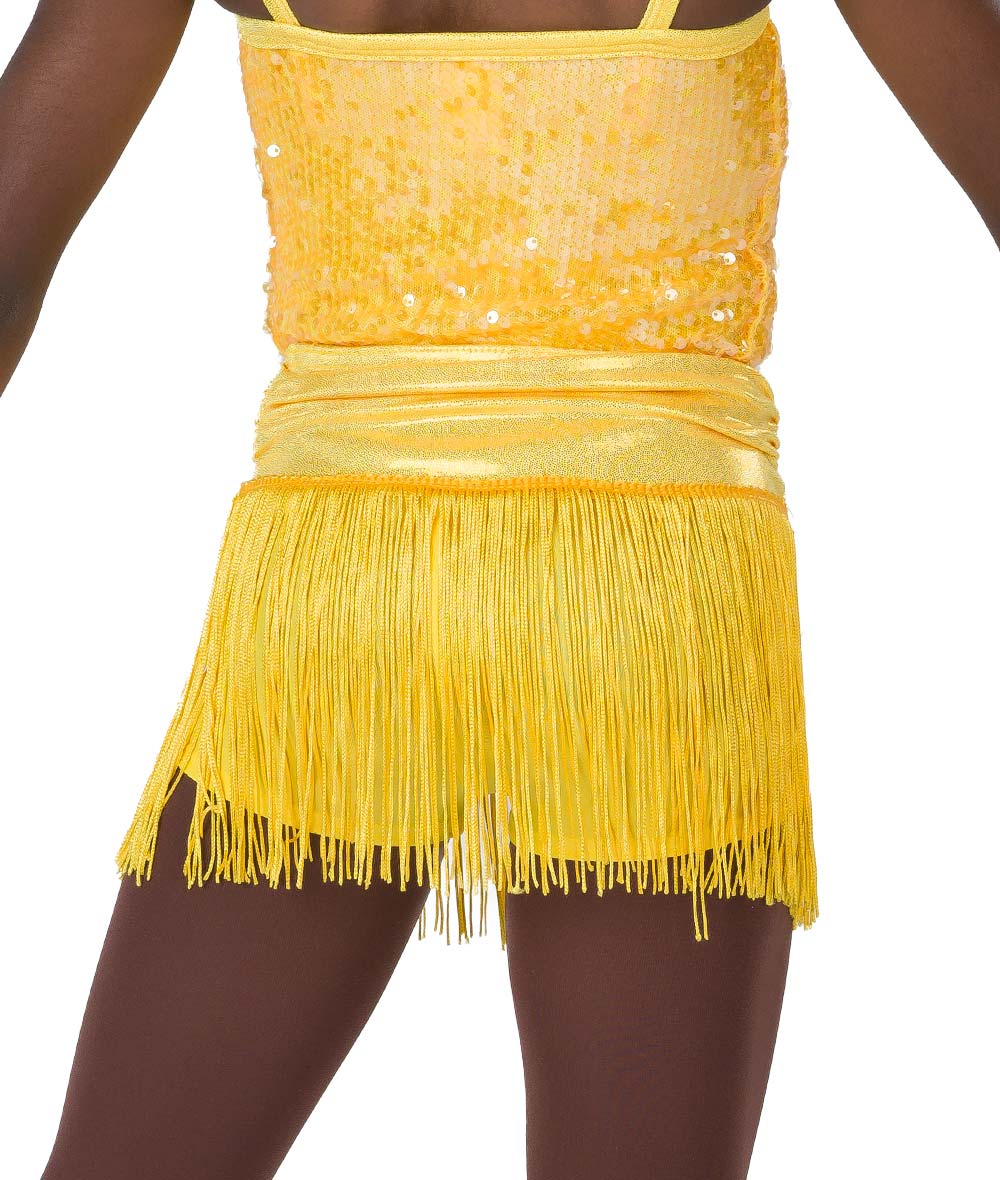 26170F Taking Over Fringe Skirt