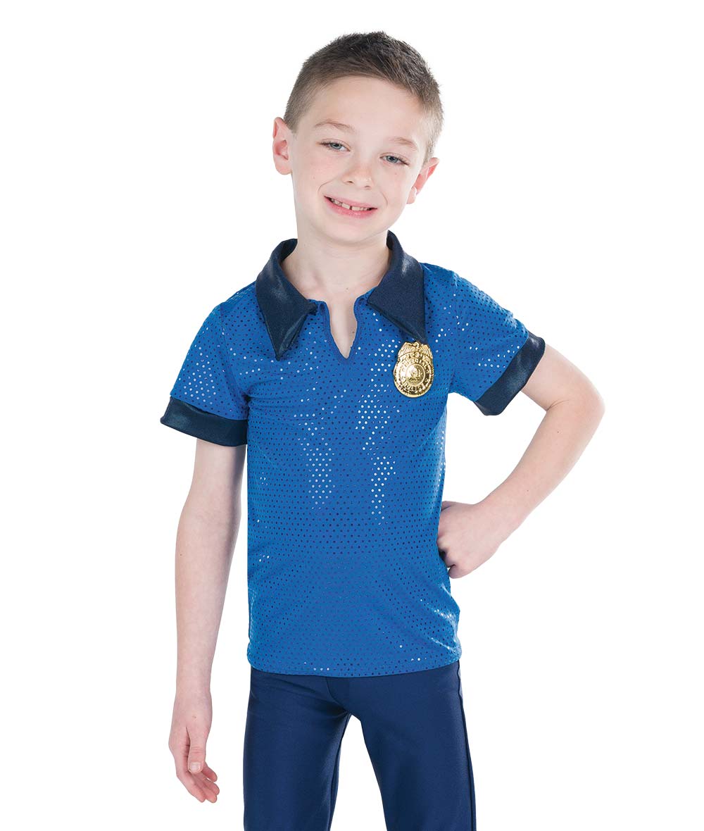 26180 Police Officer Boy Shirt