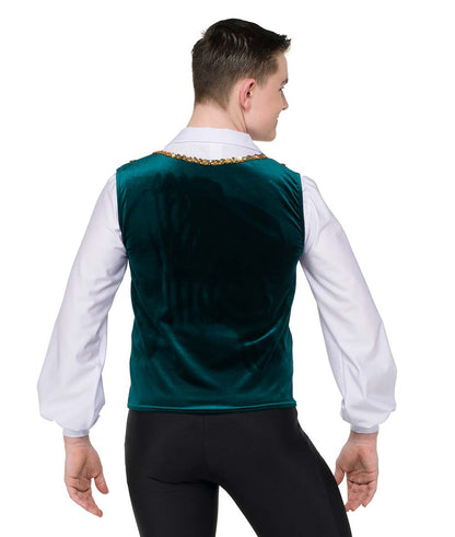 26264 Sequin Trim Vest