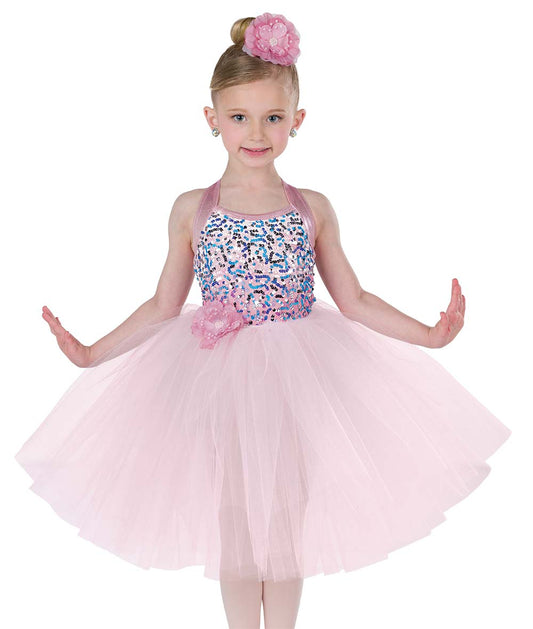 26319Lt Double Scoop Long Tutu