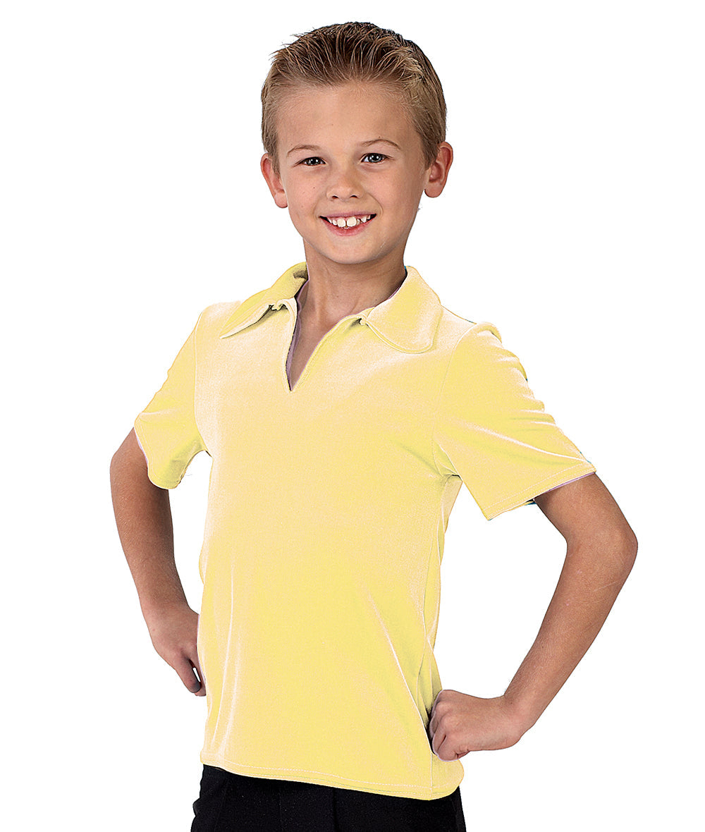 328G Velvet Collared Shirt