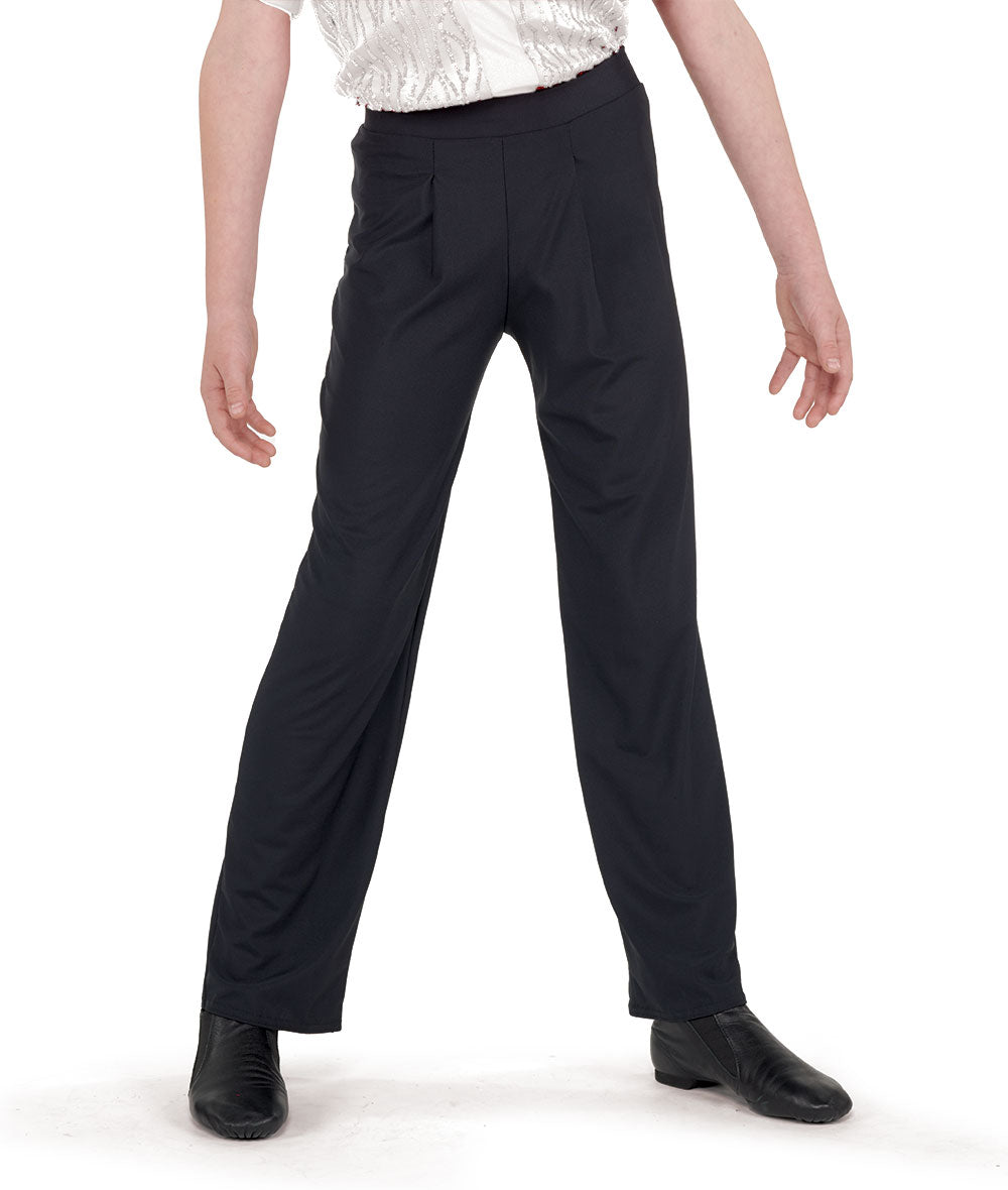 851M Guy Spandex Pleated Pants