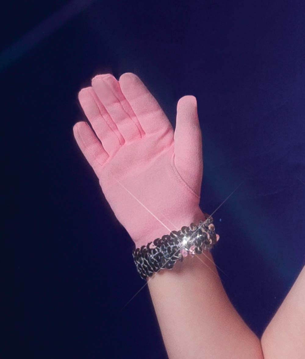 G53 Sequin Trim Gloves