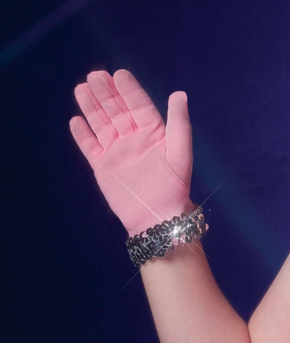 G53 Sequin Trim Gloves