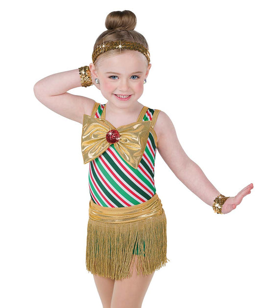 H700F Very Merry Fringe Skirt