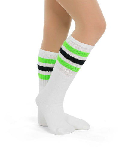 S53N Striped Athletic Socks